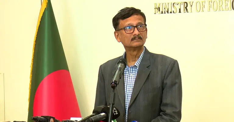 পররাষ্ট্র উপদেষ্টা তৌহিদ হোসেন